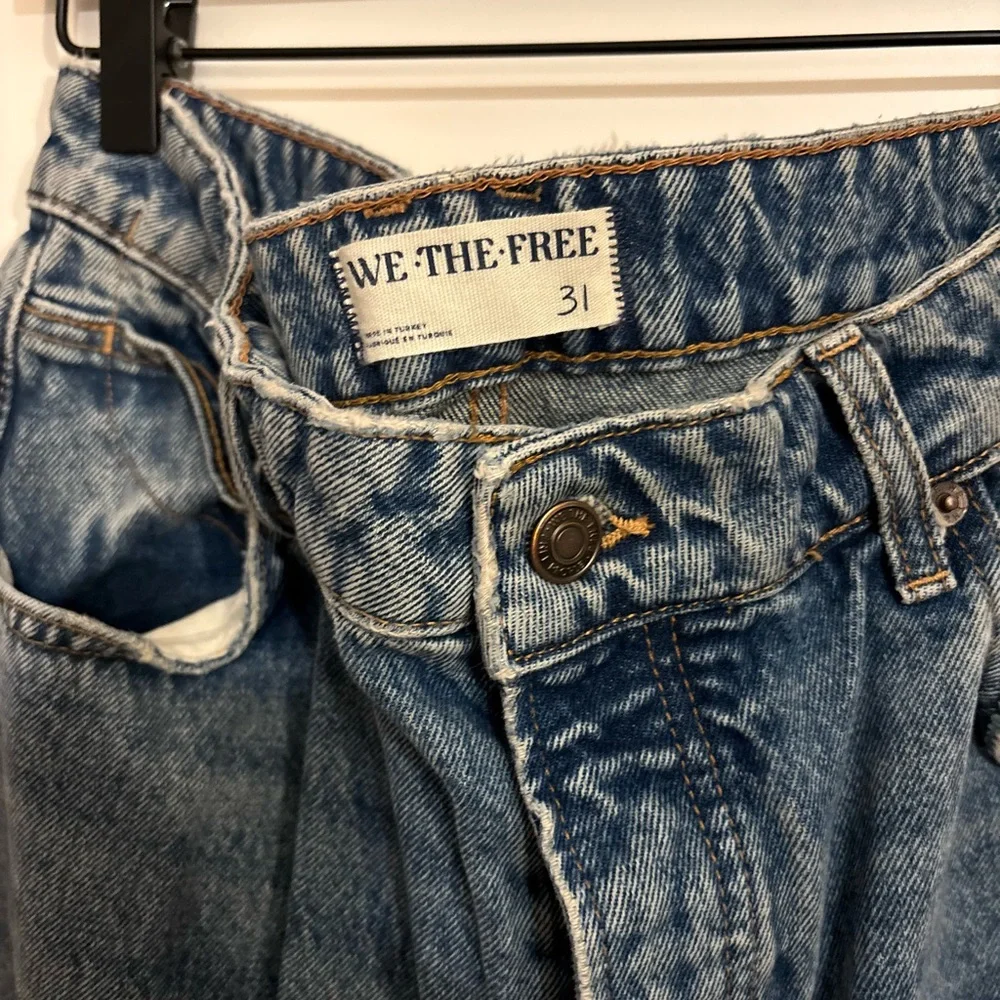 Free People We The Free Deep Trance Mid Rise Boyfriend jeans - Picture 3 of 3